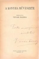 Vízvári Mariska: A Konyha művészete  1931