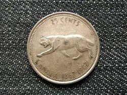 Kanada 100 éves Kanada .800 ezüst 25 Cent 1967 (id16046)