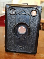 Antique zeiss icon, groez frontar, box tengor camera (old camera)