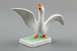 Herend goose with open wings figurine #mc1224