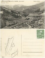 Old postcard - mürzzuschlag1911