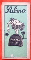 Régi számolócédula Palma cipősarok