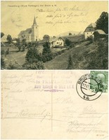 Régi képeslap - Frauenberg Maria Rahkogel bei Bruck a. M. 1911