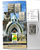 2016 - 150 éves az Állatkert – 2000 Ft színesfém emlékérme - kapszulában, certi + MNB ismertető