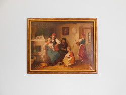 Rottmann Mozart's (1874-1960) painting entitled The Letter