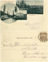 Old postcard - tsobánka pomáz-margit grove 1900