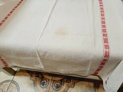 Szöttes vászon terítő konyha ruha,törlő 85x60  cm