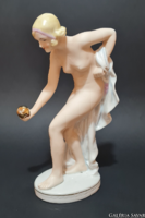 Antique Grafenthal art deco porcelain figure / statue