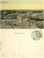 Régi képeslap - Celldömölk 1911