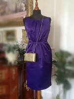 Autograph m&s 38 exclusive casual dress, bishop purple, tulip skirt, wedding, mother of the bride,