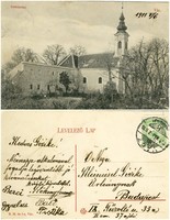Old postcard - Vác Seventh Chapel 1911