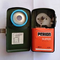 Flashlight PERON with battery antique for sale