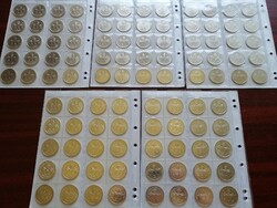 100 darab ezüst 200 forintos 1992,1993,1994