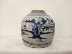 Antik kínai porcelán tea gyömbér tartó váza Kína Ázsia 838 5630