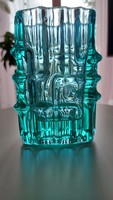 Vladislav Urban art deco cseh üveg váza