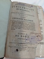 Institutiones juris privati hungarici, Pest, 1814