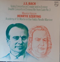 HENRYK SZERYNG - ACADEMY OF ST. MARTIN IN THE FIELDS / NEVILLE MARRINER   BAKELIT LEMEZ  LP  VINYL