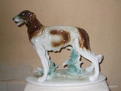 RÉGI RITKA NAGY MÉRETŰ OROSZ AGÁR  KUTYA