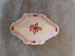 Herend waldstein patterned bowl with a beautiful golden rim