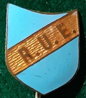 R.U.E., Rákosliget swimming association fire enamel badge