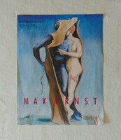 Retro,   MAX ERNST  kiállításának plakátja  -  Stuttgart 1991