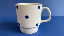 Alföldi blue polka dot skirt mug