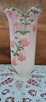 Franz Harang virág porcelán váza