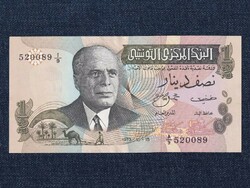 Tunézia 1/2 Dínár bankjegy 1973 (id63307)