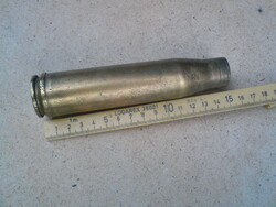 Régi réz  lőszerhüvely (töltényhüvely) 15 cm