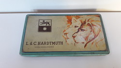 L&C Hardtmuth Czechoslovakia ceruzásdoboz