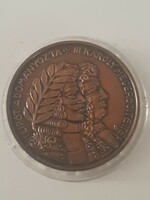 Baja bronze plaque in plastic case