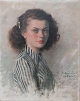 Rezes Molnár Lajos (1896-1989) / Leány portré