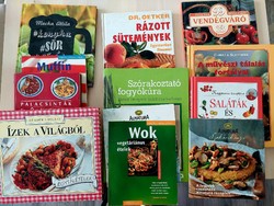 14 darab szakácskönyv, Reader's Digest, wok, 99 sorozat, palacsinták könyve, Oetker egyben!