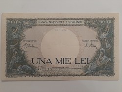 In rare, beautiful condition, Romanian 1000 lei, September 1941