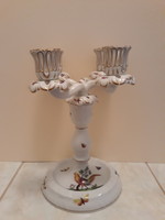 Herend rotschild 4-branch candle holder