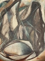Barcsa Pál Körtvélyes című festménye