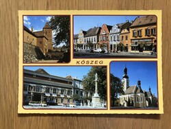 Kőszeg postcard - post office