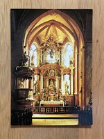 KŐSZEG - Szent Jakab-templom  képeslap - Postatiszta