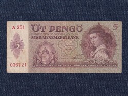 Háború előtti sorozat (1936-1941) 5 Pengő bankjegy 1939 (id63854)