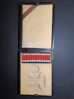 Német 2. VH Vaskereszt Iron Cross / Eisernes Kreuz EK 2 privát doboz