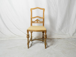 Antique Viennese baroque chair (polished, restored)