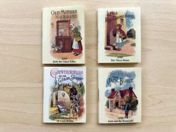 Vintage mini mesekönyvek dobozban - gyűjtői darab