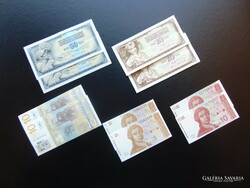 10 darab külföldi bankjegy LOT ! 07