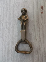 Old copper figurative bottle opener ---1---