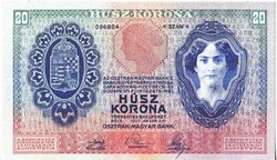 Hungary 20 kroner replica 1907 unc