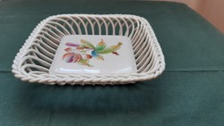 Candy basket with Victoria pattern from Herend