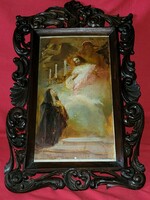 UNGVÁRY SÁNDOR KAPOSVÁR, 1883 - 1951,BUDAPEST [UNGHVÁRY SÁNDOR] Jézus mennybemenetele eredeti festmé