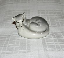 Wolf rare porcelain figurine