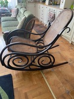 Antique thonet flawless rocking chair for sale