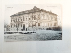 Dombóvár state folk school, before the 1920s, postcard